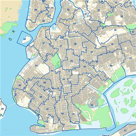 crg brooklyn  york state assembly district map