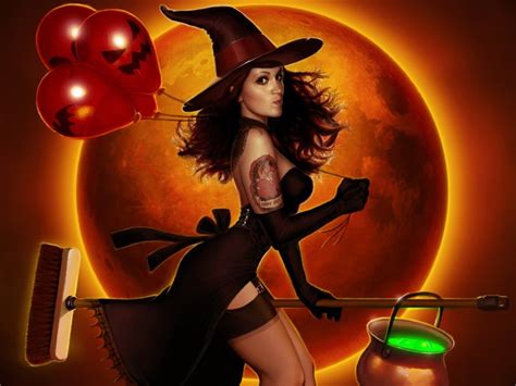 horror halloween witch fantasy wallpaper 1920x1440 450129 wallpaperup