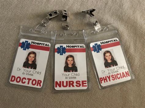 custom personalized doctor nurse physician badge  etsy