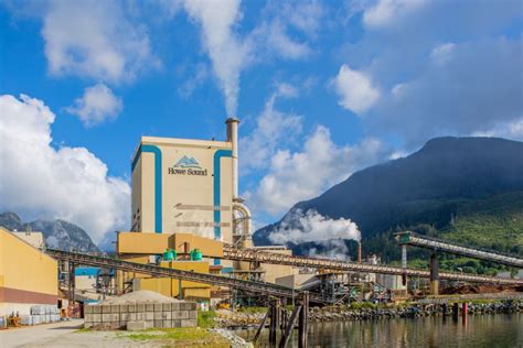 howe sound pulp  paper    million  emission reducing projects coast reporter