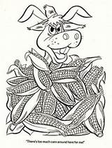 Haw Hee Show Coloring Artwork Book Hillbilly Colouring Carving Donkey Nuts Mixed Fun Pages sketch template