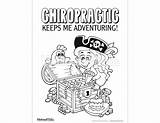 Chiropractic Coloring Sheets Pages Kids Book Series Choose Board sketch template