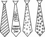 Card Tie Father Fathers Template Coloring Pages Templates Cards Craft sketch template