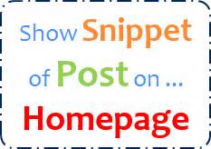 show snippet   post  homepage   blog  blogger