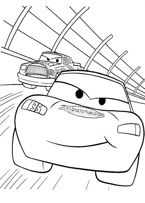coloring pictures disney cars lightning mcqueen coloring pages