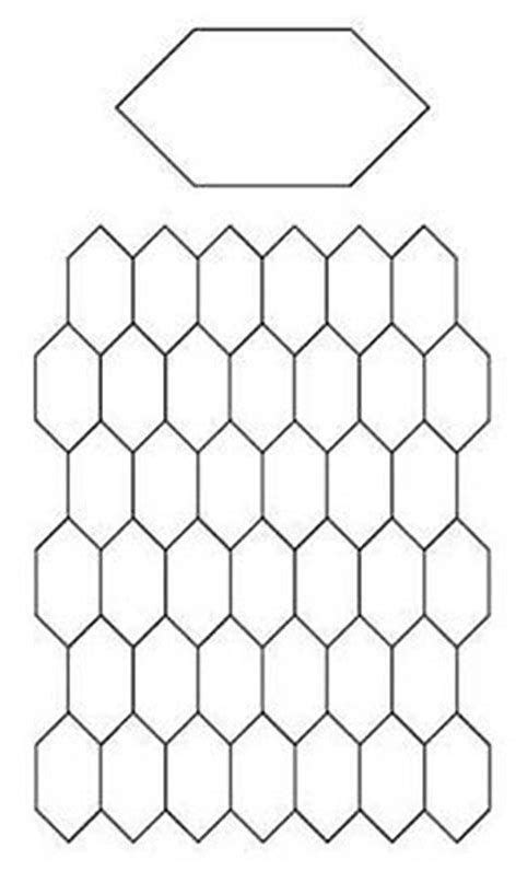 resultado de imagen de english paper piecing templates hexagon