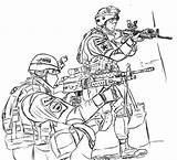 Coloring Pages Gun Army Military Printable Getcolorings Color sketch template