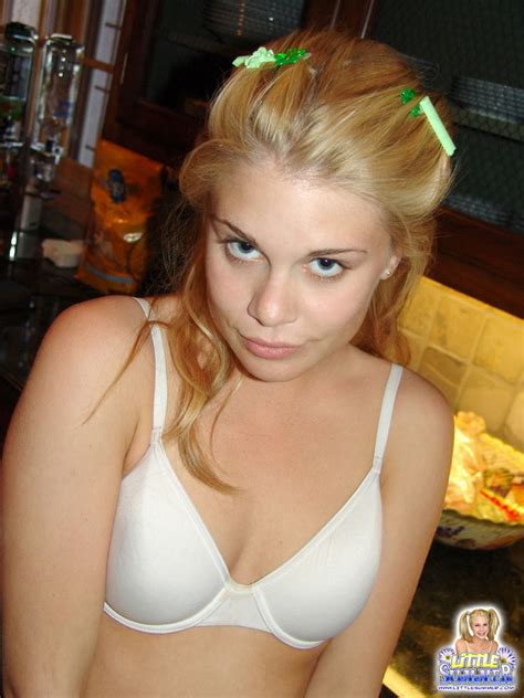 tiny titted teen gets drunk and naked in kitchen pichunter
