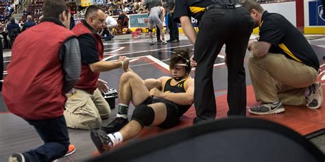 time ticking on wrestling injuries