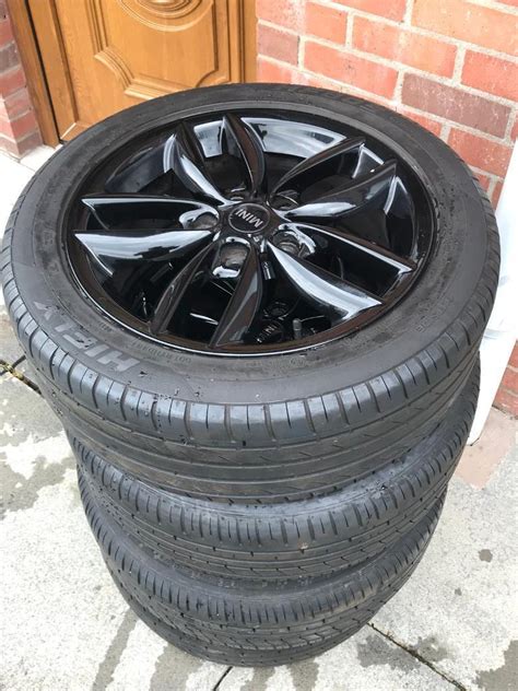 genuine mini  alloy wheels  tyres  larne county antrim gumtree