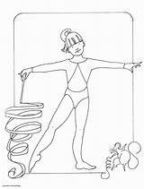 Coloring Gymnastics Pages Kids Printable Barbie Gymnastic Girls Color Drawing Leotard Print Getdrawings Unique Easy Clipart Gabby Douglas Getcolorings Library sketch template