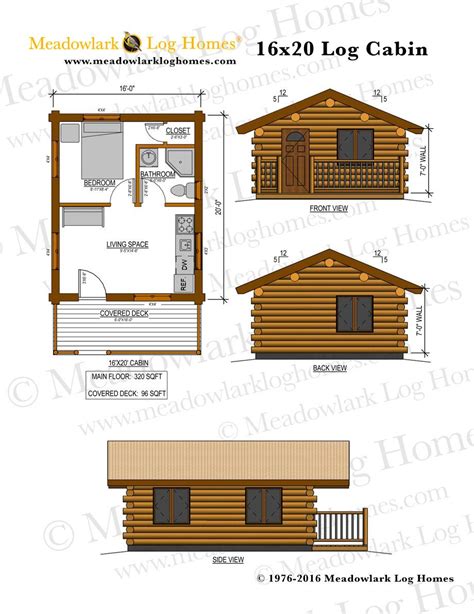 detailed plans  cabin  meadowlark cabins amish  small cabin plans log cabin