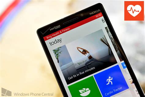 bing health fitness beta released  windows phone helps