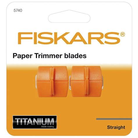 fiskars replacement paper trimmer blades pack