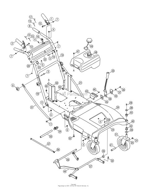 mtd     parts diagram  general assembly