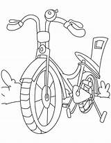 Coloring Girl Bicycle Button Using Print Grab Feel Well sketch template