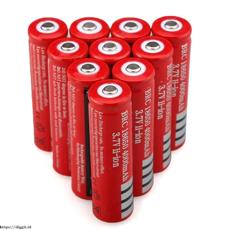 baterai li ion   gtf  rechargeable