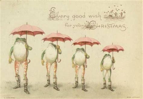the creepiest victorian christmas cards ever 18 pics frog
