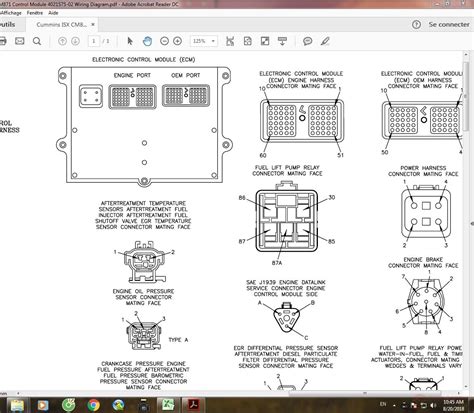 cummins isx cm control module   wiring diagram auto repair manual forum heavy