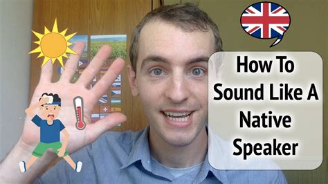 How To Sound Like A Native English Speaker Youtube