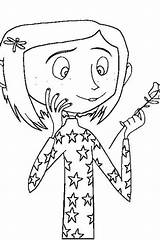 Coraline Coloring Pages Adults Printable sketch template