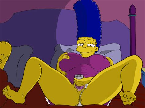Post 2809273 Homer Simpson Marge Simpson Strandvaskaren