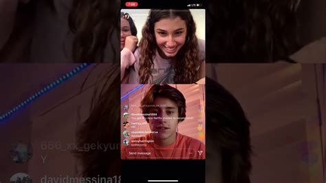 sydney may and max dressler insta live youtube