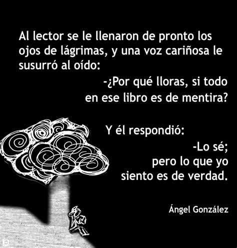 precioso poema de angel gonzalez sobre la lectura