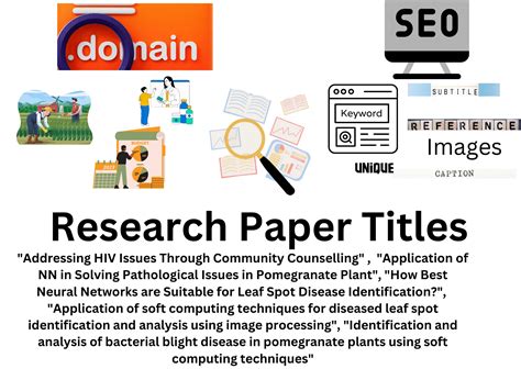 write easily searchable research paper title