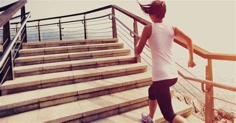 switch up your running routine with this stair workout video