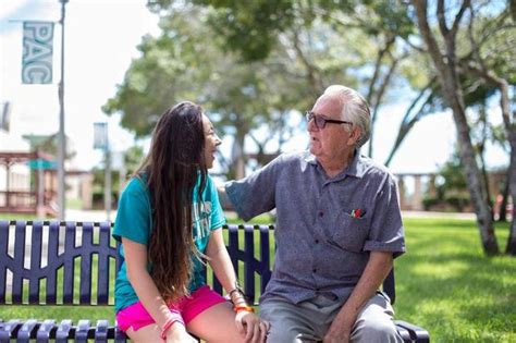 this teen girl and her 82 year old grandpa are going to college