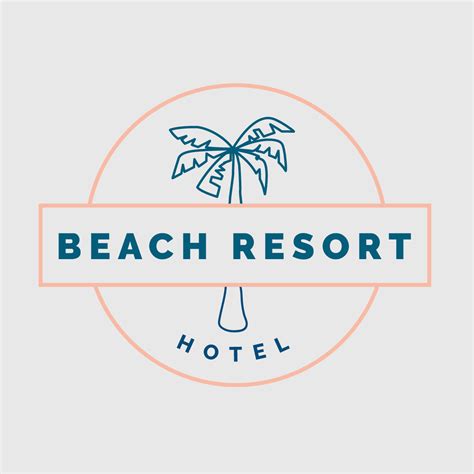 beach resort logo  sale  wwwanantacreativecom sunrise resort graphic artist graphic