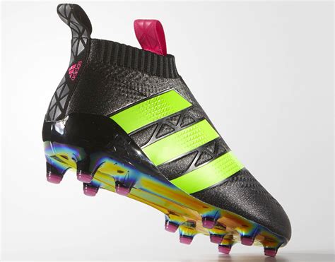black solar green adidas ace  purecontrol boots released footy headlines