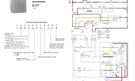 trane heat pump wiring diagram