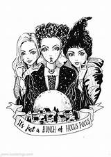 Coloring Hocus Pocus Pages Sanderson Sisters Yound Printable Xcolorings 121k 1024px 724px Resolution Info Type  Size Jpeg sketch template