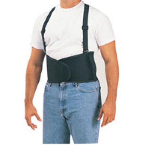 Back Support Belt With Attached Suspender