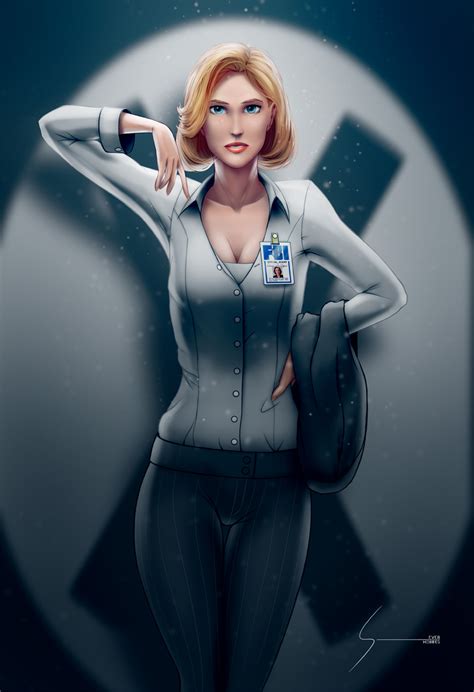 Dana Scully X Files By Everhobbes On Deviantart