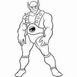 Thundercats Coloring Pages Cartoon Panthro Dessin Colorier Cat Network Draw Step Livres Animé Personnages Espèce Choose Board Cats Getcolorings sketch template