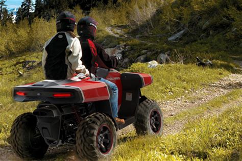 wild atv concept revealed integrated gps  hard luggage atvconnectioncom