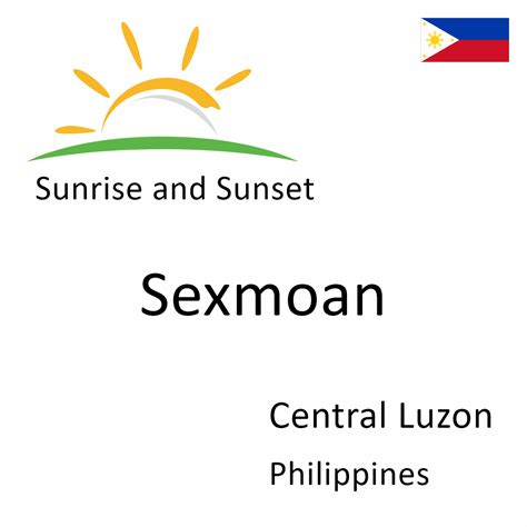 Sunrise And Sunset Times In Sexmoan Central Luzon Philippines