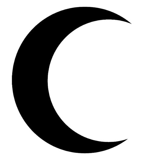 crescent moon png transparent images png