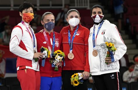 Photo Gallery Giana Farouk Gives Egypt Bronze Medal In Karate No