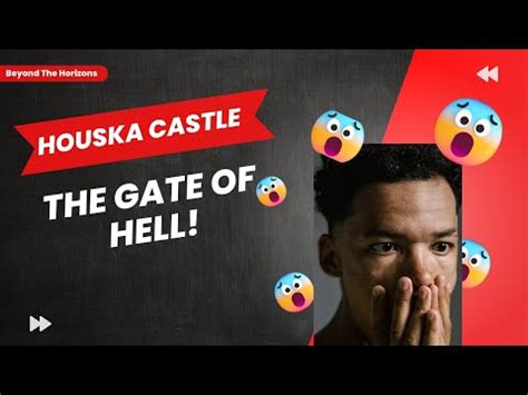 houska castle  story  houska castle gate  hell houska castle hole drone youtube