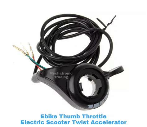 buy  bike thumb throttle electric scooter thumb accelerator speed control twist gas