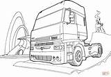 Truck Coloring Pages Skoda Printable Puzzle sketch template