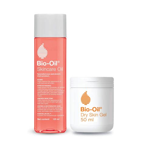 bio oil perfect skin combo skincare oil  dry skin gel