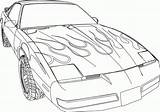 Furious Firebird Challenger Coloriage V5 Getdrawings Bugatti Camaro sketch template