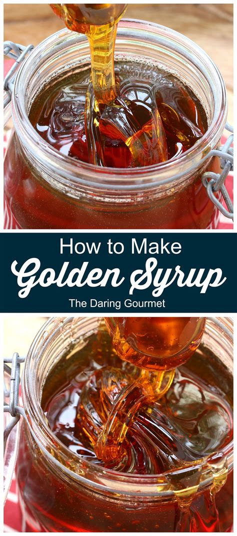golden syrup recipe homemade syrup golden syrup syrup