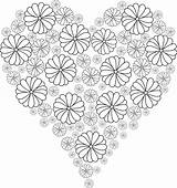 Coloring Pages Stamps Heart Choose Board Anonymous Everything Only sketch template