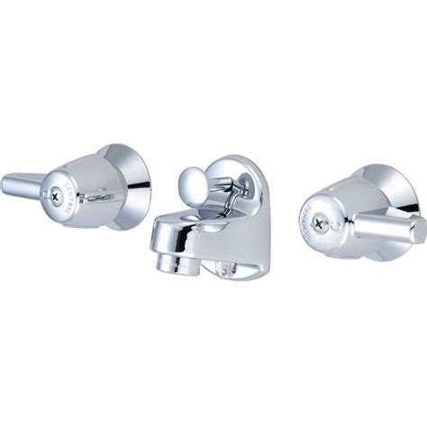 central brass    handle  arc wall mount bathroom faucet  polished chrome  da